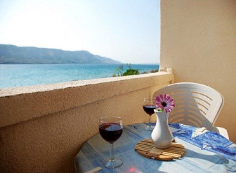 Balcony with sea view