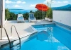 Pool and jacuzzi